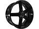 G-Line Alloys G5178 Gloss Black Wheel; Rear Only; 20x10 (15-23 Mustang GT, EcoBoost, V6)