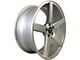 G-Line Alloys G5178 Silver Machined Wheel; 20x8.5 (15-23 Mustang GT, EcoBoost, V6)