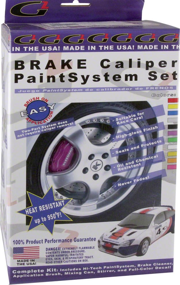 Camaro Brake Caliper Paint System; Red Free Shipping