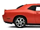 Torch Rear Window Louvers; Gloss Black (08-23 Challenger)