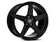 Forgestar CF5 Monoblock Piano Black Wheel; Rear Only; 19x11 (15-23 Mustang GT, EcoBoost, V6)