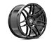 Forgestar F14 Monoblock Piano Black Wheel; Rear Only; 19x10 (15-23 Mustang GT, EcoBoost, V6)