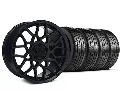 19x8.5 2013 GT500 Style Wheel & Pirelli All-Season P Zero Nero Tire Package (15-23 Mustang GT, EcoBoost, V6)