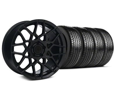 19x8.5 2013 GT500 Style Wheel & Pirelli All-Season P Zero Nero Tire Package (15-23 Mustang GT, EcoBoost, V6)