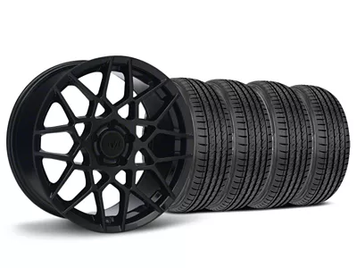 19x8.5 2013 GT500 Style Wheel & Sumitomo High Performance HTR Z5 Tire Package (15-23 Mustang GT, EcoBoost, V6)