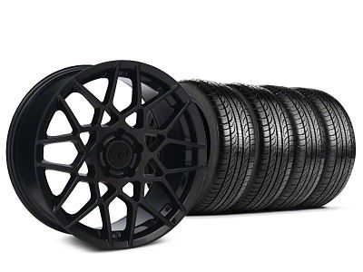 19x9.5 GT500 Style Wheel & Pirelli All-Season P Zero Nero Tire Package (15-23 Mustang GT, EcoBoost, V6)