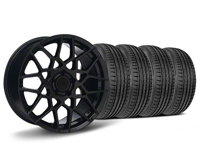 19x9.5 GT500 Style Wheel & Sumitomo High Performance HTR Z5 Tire Package (15-23 Mustang GT, EcoBoost, V6)