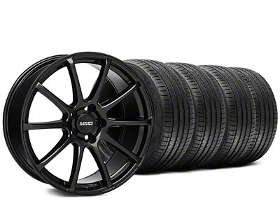 20x8.5 MMD Axim Wheel - 285/30R20 Sumitomo High Performance Summer HTR Z5 Tire; Wheel & Tire Package (15-23 Mustang GT, EcoBoost, V6)