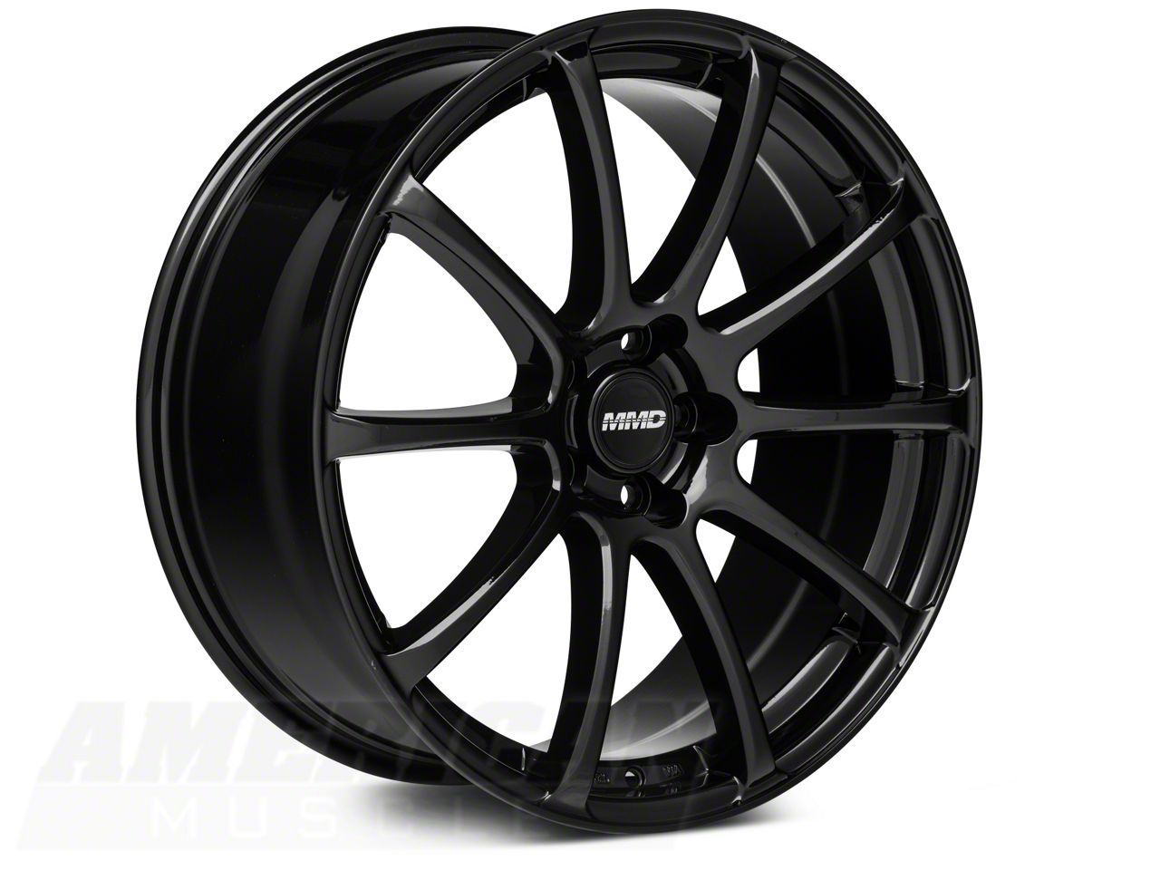 Mustang 20x8.5 MMD Axim Wheel & Mickey Thompson Street Comp Tire