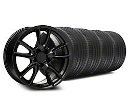 18x9 Track Pack Style Wheel & Sumitomo High Performance HTR Z5 Tire Package (05-14 Mustang GT, V6)
