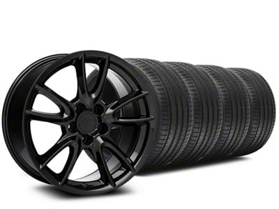 18x9 Track Pack Style Wheel & Sumitomo High Performance HTR Z5 Tire Package (94-98 Mustang)