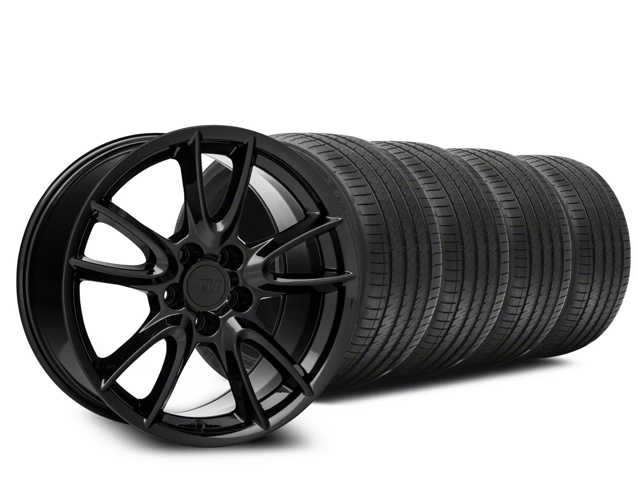 Mustang 18x9 Track Pack Style Wheel & Sumitomo High Performance Mustang 18x9 Track Pack Style Wheel & Sumitomo High Performance