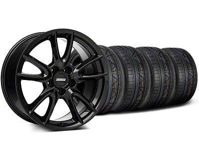 19x8.5 Track Pack Style Wheel & NITTO High Performance INVO Tire Package (05-14 Mustang)