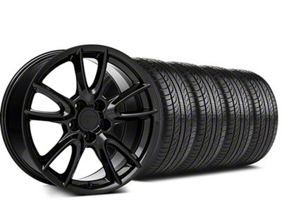 19x8.5 Track Pack Style Wheel & Pirelli All-Season P Zero Nero Tire Package (05-14 Mustang)