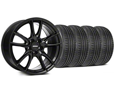 19x8.5 Track Pack Style Wheel & Sumitomo High Performance HTR Z5 Tire Package (05-14 Mustang)