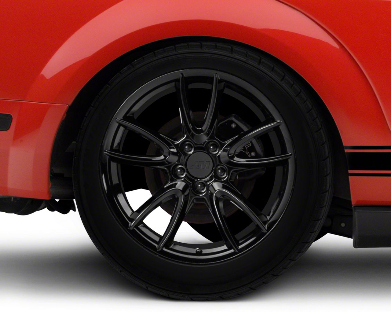 Mustang 19x8.5 Track Pack Style Wheel & NITTO High Performance