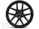 MMD Zeven Black Wheel and Mickey Thompson Tire Kit; 19x8.5 (05-14 Mustang)