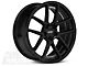 MMD Zeven Black Wheel and NITTO INVO Tire Kit; 20x8.5 (05-14 Mustang)