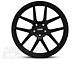 MMD Zeven Black Wheel and Mickey Thompson Tire Kit; 20x8.5 (15-23 Mustang GT, EcoBoost, V6)