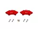 GM Brembo Performance 4-Piston Rear Brake Calipers; Red (16-24 Camaro SS, ZL1)