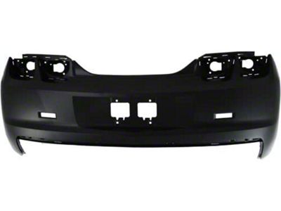 GM Bumper Cover; Rear; Without Object Sensors; Primered (10-13 Camaro)