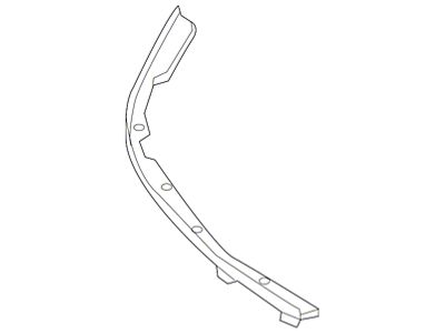 GM Bumper Cover Molding; Front Right (16-24 Camaro)