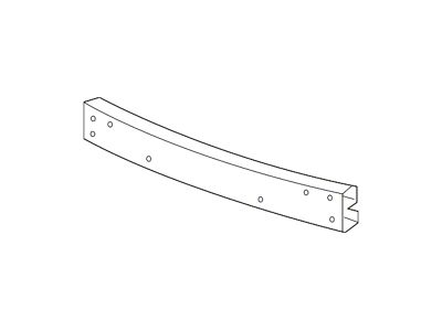 GM Bumper Cover Reinforcement; Front (10-15 Camaro)