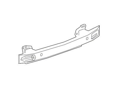 GM Bumper Cover Reinforcement; Rear (16-24 Camaro)