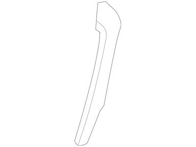 GM Bumper Cover Support; Front Left (16-24 Camaro)