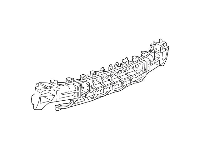 GM Bumper Impact Absorber; Rear (14-15 Camaro)