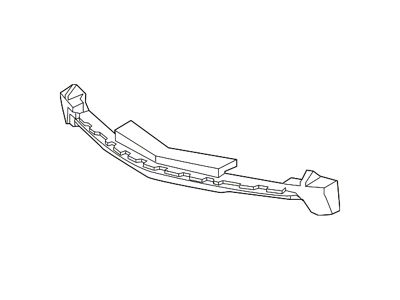 GM Bumper Impact Absorber; Front (16-18 Camaro)