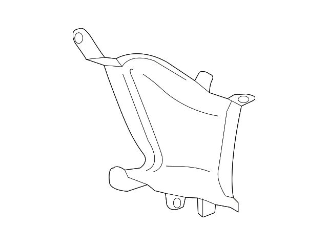 GM Bumper Insert; Front Right; Air Duct (19-24 Camaro)