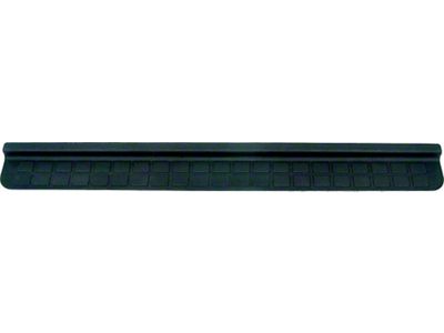 GM Door Sill Plate; Black (93-02 Camaro)