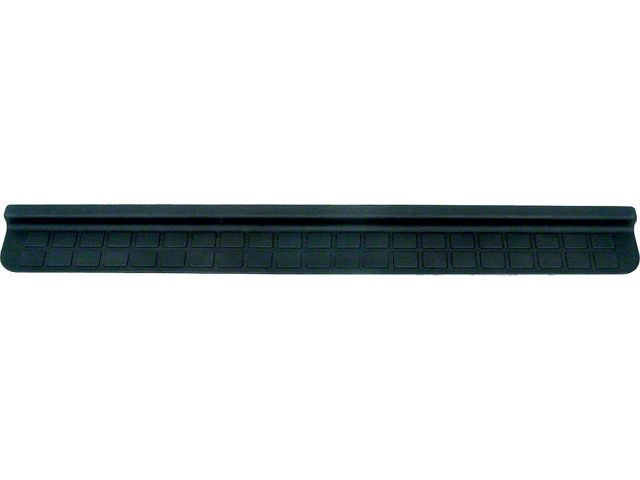 GM Door Sill Plate; Black (93-02 Camaro)