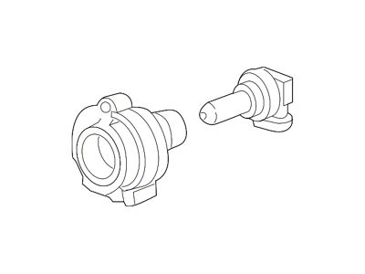 GM Fog Light Assembly; Driver Side (2014 Camaro)