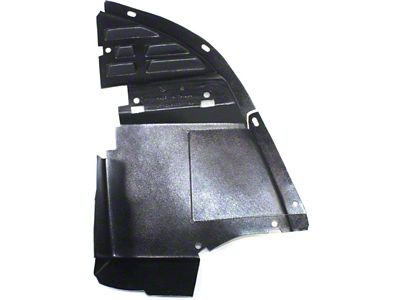 GM Front Bumper Lower Air Deflector; Passenger Side (93-02 Camaro)