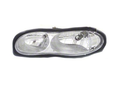 GM Halogen Headlight; Driver Side (98-02 Camaro)