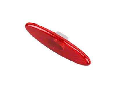 GM Factory Side Marker Light; Rear; Red (97-04 Corvette C5)