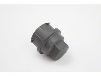 GM Plastic Factory Style Lug Nut Cap; Gray (00-04 Corvette C5)