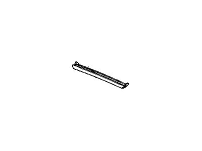 GM Upper Rear Window Seal; Passenger Side (05-13 Corvette C6 Convertible)