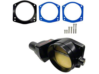 Granatelli Motor Sports 108mm Throttle Body; Black (08-13 6.2L Corvette C6, Excluding ZR1)