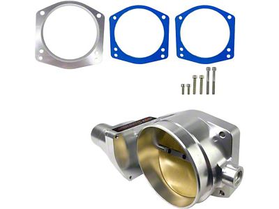 Granatelli Motor Sports 108mm Throttle Body; Natural (08-13 6.2L Corvette C6, Excluding ZR1)