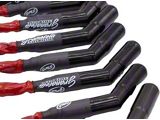 Granatelli Motor Sports High Performance Spark Plug Wires with Ceramic Boots; 8-Inch; High Temp Red (97-19 Corvette C5, C6 & C7)