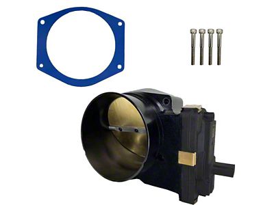 Granatelli Motor Sports 103mm Throttle Body; Black (16-24 V8 Camaro)