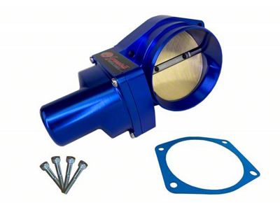 Granatelli Motor Sports 103mm Throttle Body; Blue (10-15 Camaro SS w/ Manual Transmission)