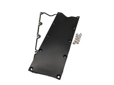 Granatelli Motor Sports Billet Valley Pan Cover with Adapter (10-15 V8 Camaro)