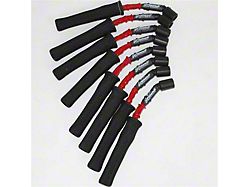 Granatelli Motor Sports High Performance Ignition Wires; High Temp Red and Black (16-24 Camaro LT1, SS)