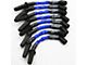 Granatelli Motor Sports High Performance Spark Plug Wires; High Temp Blue (10-15 V8 Camaro)