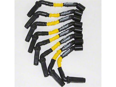 Granatelli Motor Sports High Performance Spark Plug Wires; High Temp Yellow (10-15 V8 Camaro)