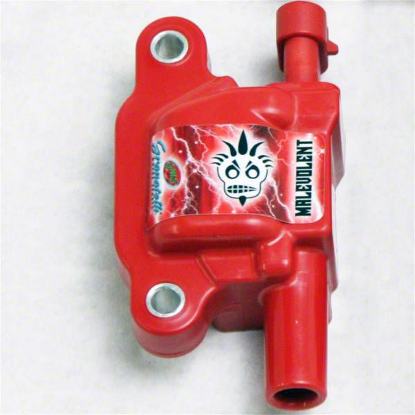 Granatelli Motor Sports Malevolent Series Coil Pack; Red (16-24 Camaro LT1, SS)
